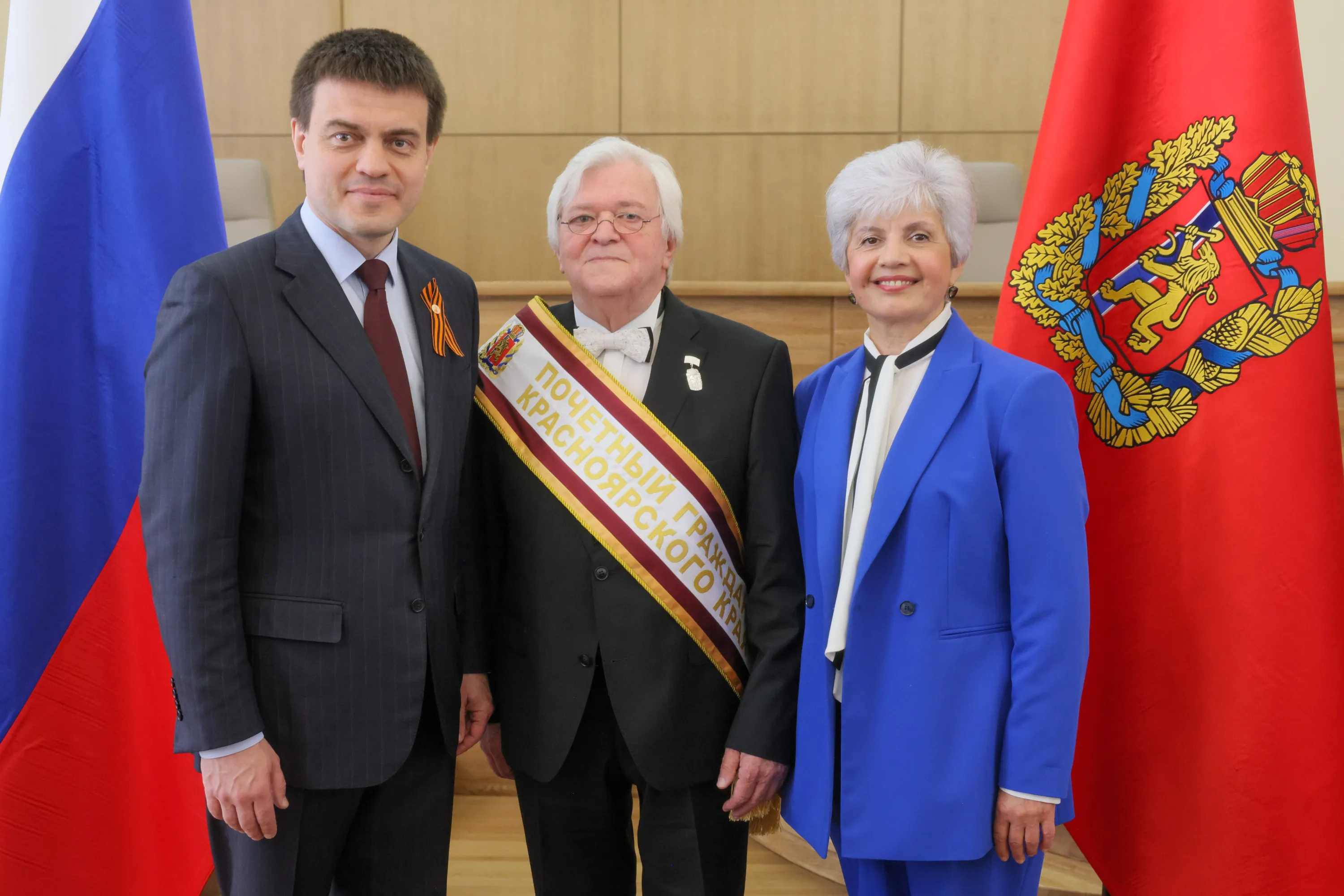 Михаил Бенюмов удостоен звания «Почётный гражданин Красноярского края»