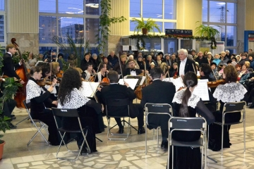 Красноярский камерный оркестр выступит на железнодорожных станциях