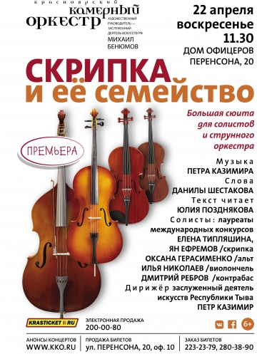 Скрипка и ее семейство